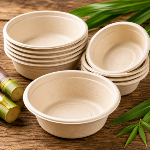 Sugarcane Pulp Bowls
